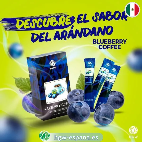 cafe con arandanos berry coffee1 es Café con Arándanos HGW | Blueberry Coffee ☕ Antioxidantes