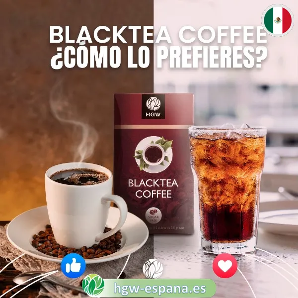 cafe con te negro black tea coffee3 es Café con Té Negro HGW ⚡ | Black Tea Coffee Energía Prolongada - Imagen 3