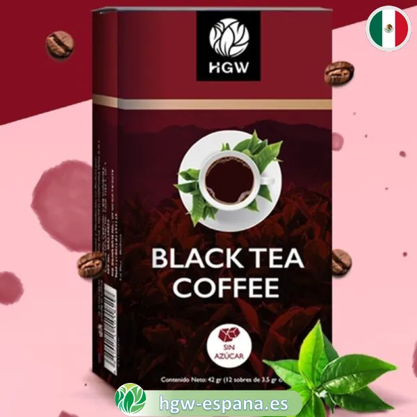 cafe con te negro black tea coffee4 es Café con Té Negro HGW ⚡ | Black Tea Coffee Energía Prolongada - Imagen 4