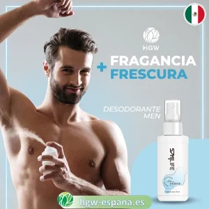 Desodorante para Hombre HGW 🌊 | Sin Aluminio Deep Ocean
